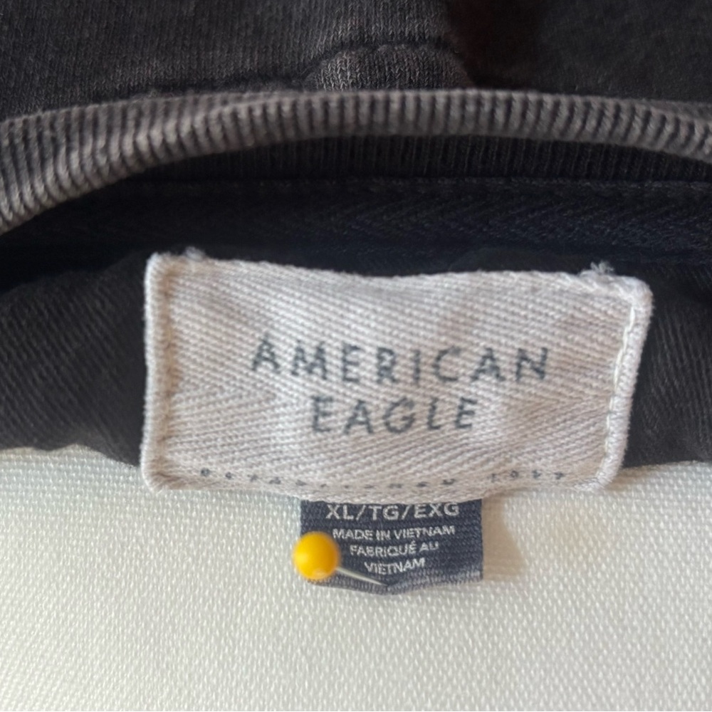 American Eagle Charcoal Hoodie - Picture 4 of 5